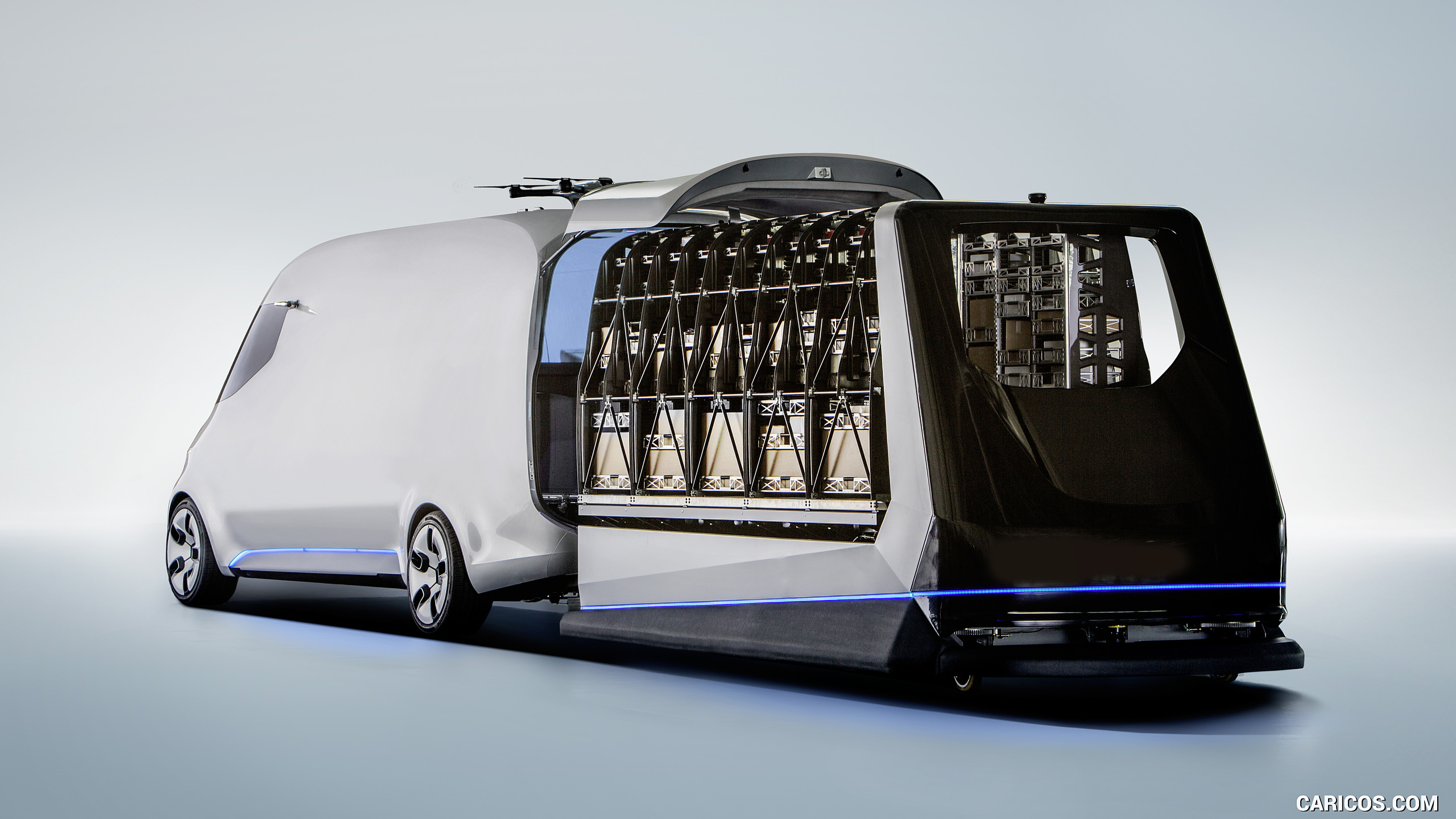 2016 Mercedes-Benz Vision Van Concept - Unloading of Cargo, #10 of 19