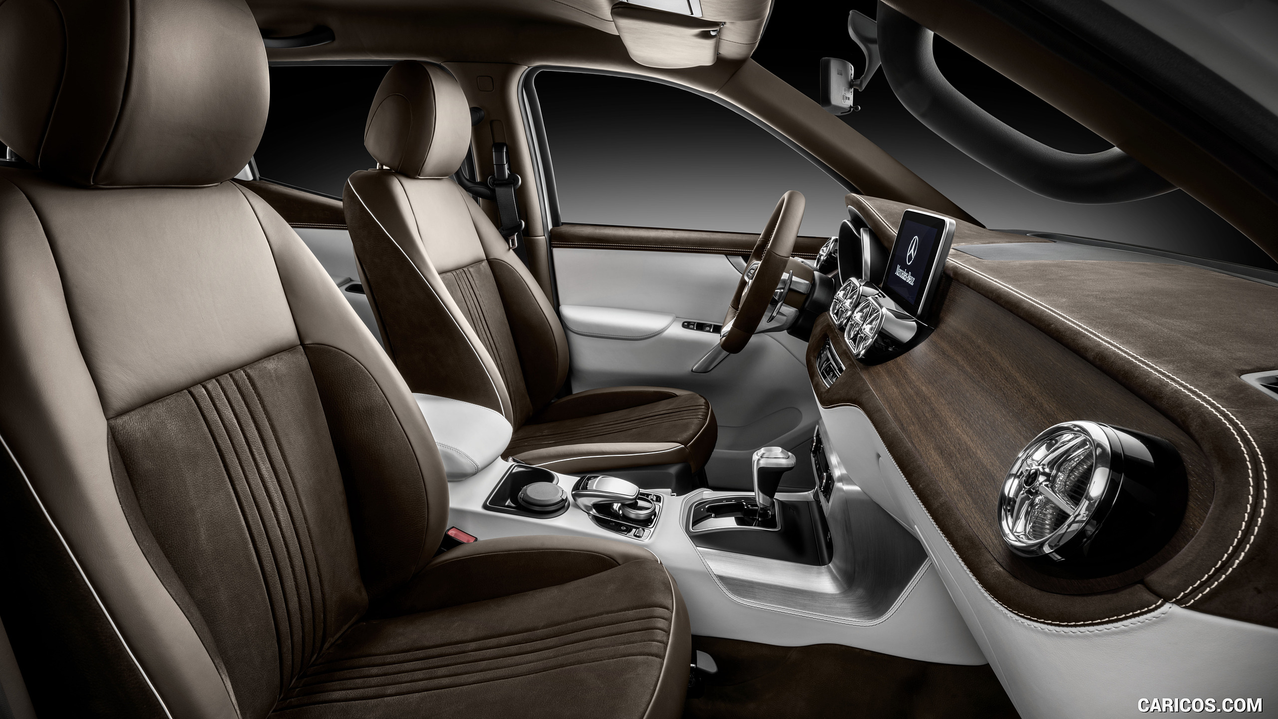 2016 Mercedes-Benz X-Class Pickup Concept (Color: White Metallic) - Interior, Seats, #13 of 29