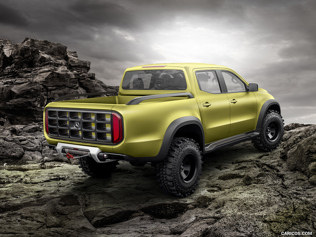 2016 Mercedes-Benz X-Class Pickup Concept (Color: Lemonax Metallic) - Off-Road