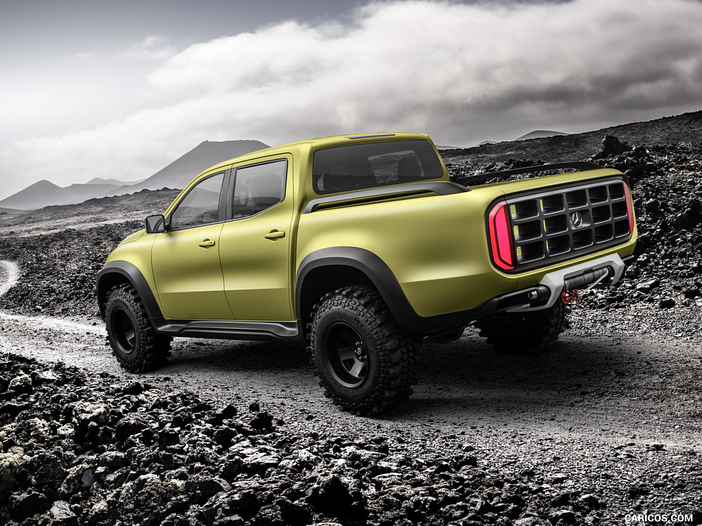 2016 Mercedes-Benz X-Class Pickup Concept (Color: Lemonax Metallic) - Off-Road