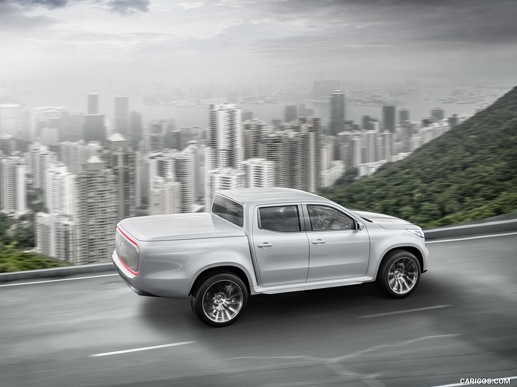 2016 Mercedes-Benz X-Class Pickup Concept (Color: White Metallic) - Side