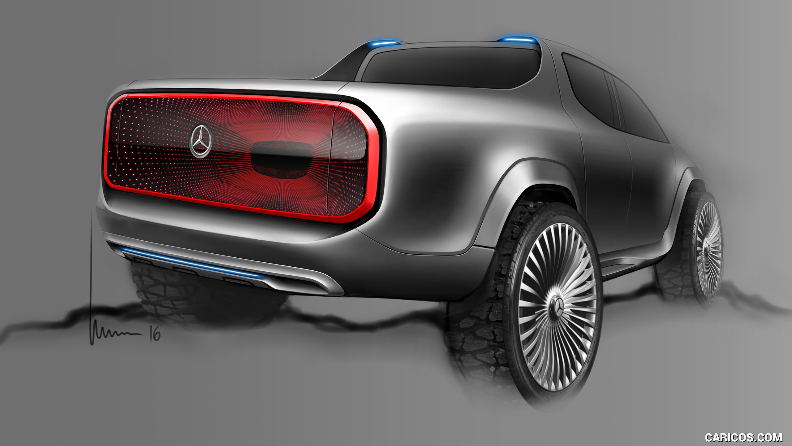 2016 Mercedes-Benz X-Class Pickup Concept - Design Sketch, #28 of 29