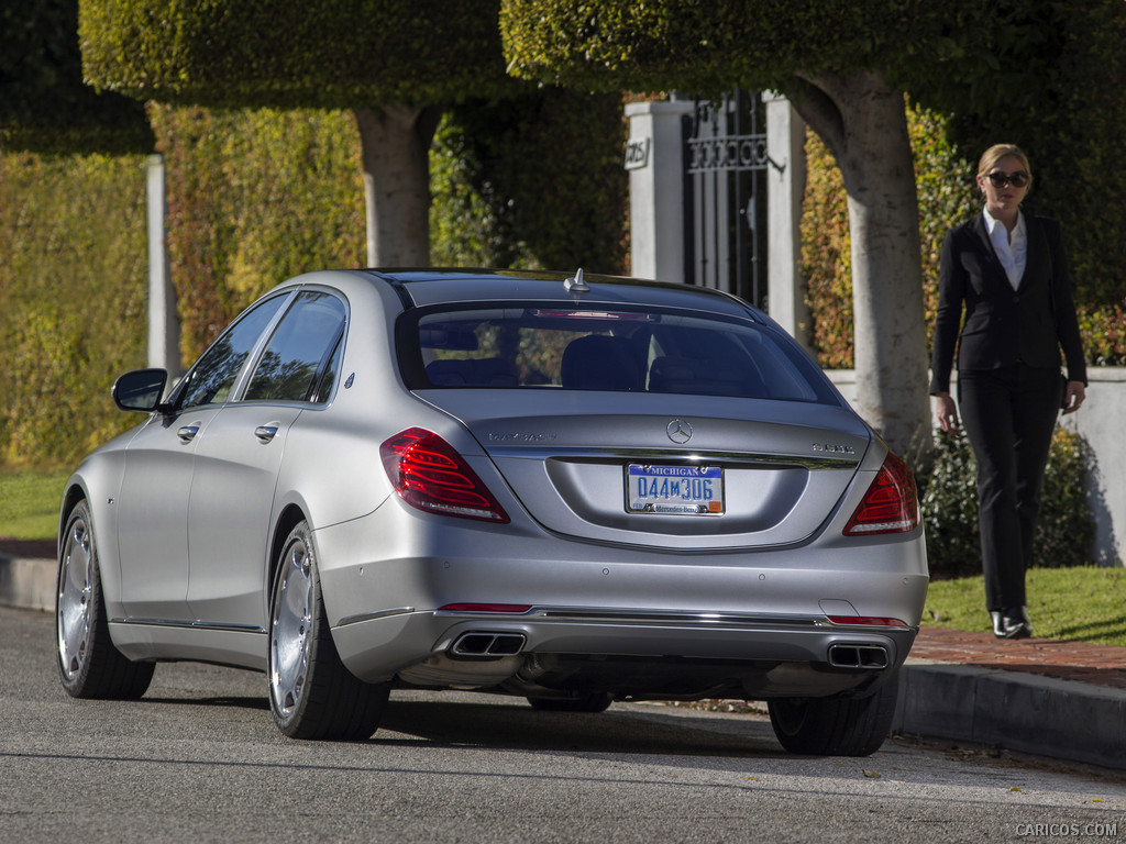 2016 Mercedes-Maybach S-Class S600  - Rear