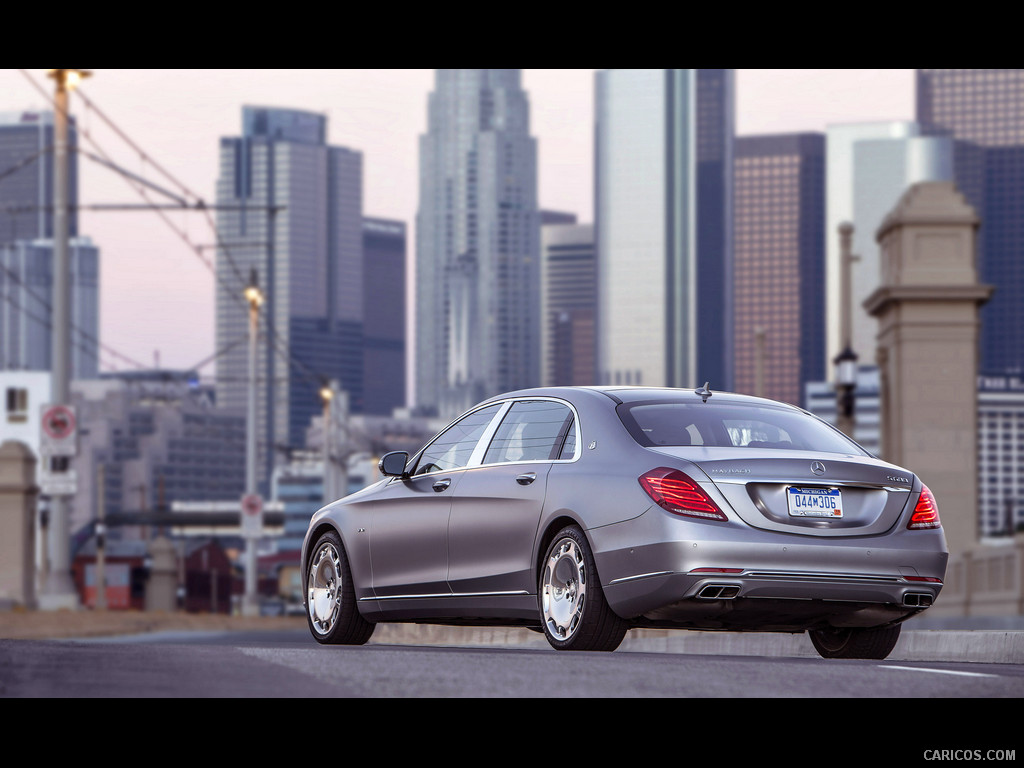 2016 Mercedes-Maybach S-Class S600  - Rear