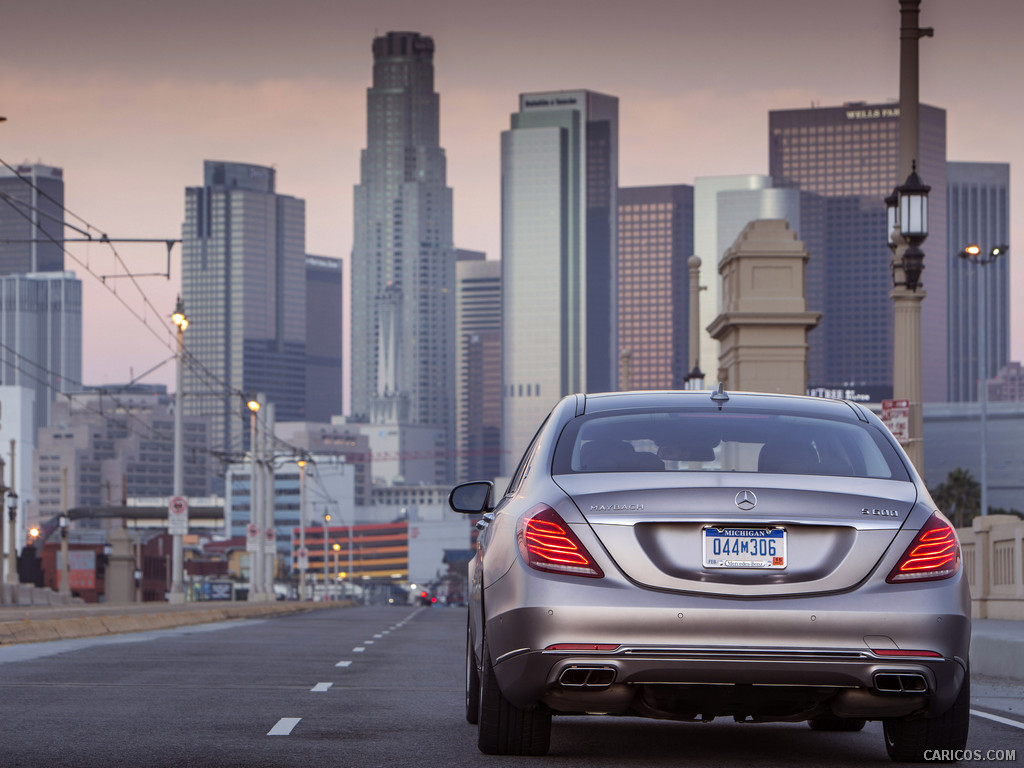 2016 Mercedes-Maybach S-Class S600  - Rear