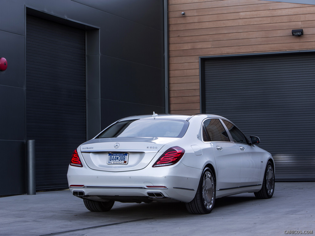 2016 Mercedes-Maybach S-Class S600  - Rear