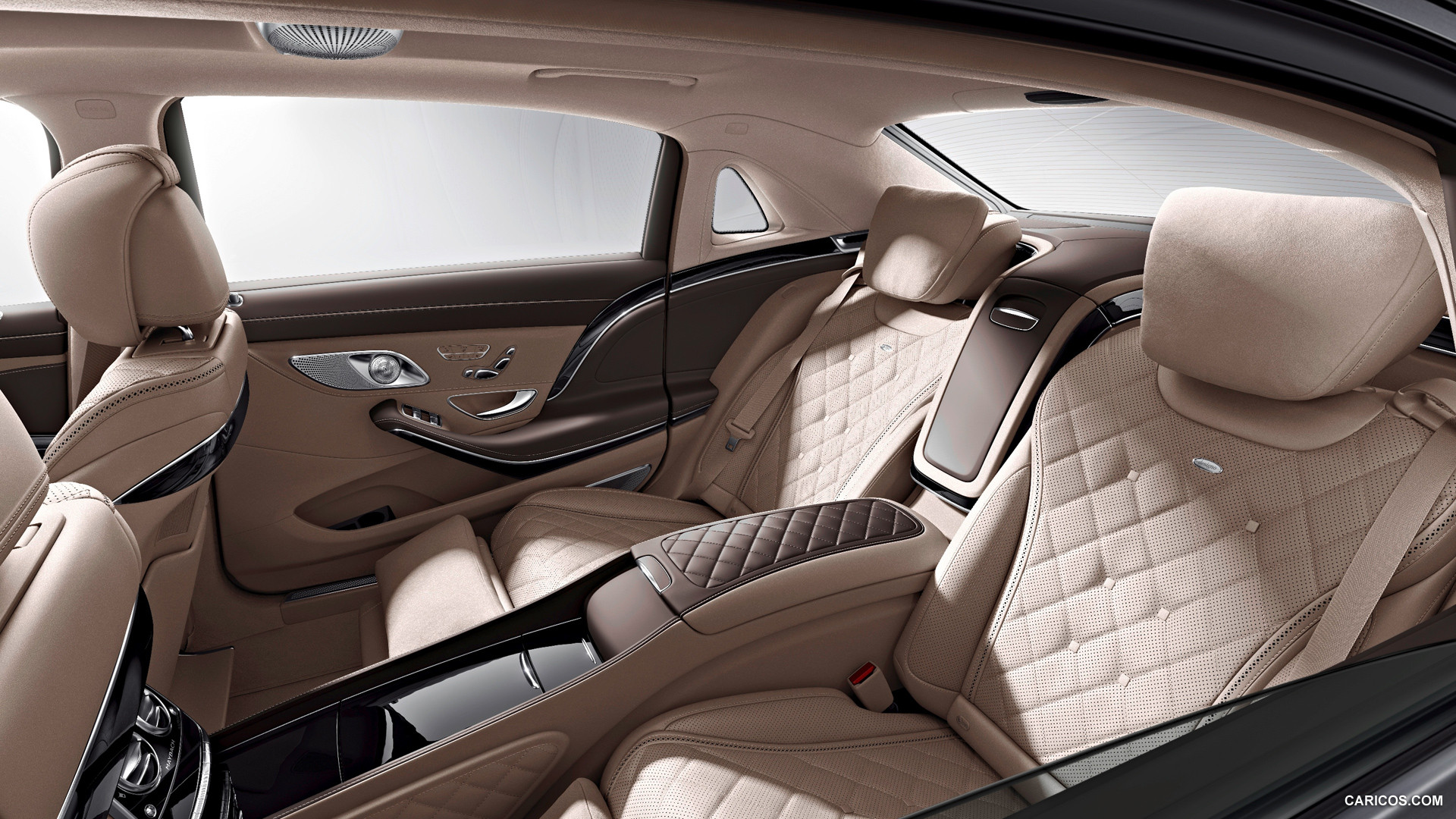 2016 Mercedes-Maybach S-Class S600 - Interior Rear Seats, #32 of 225
