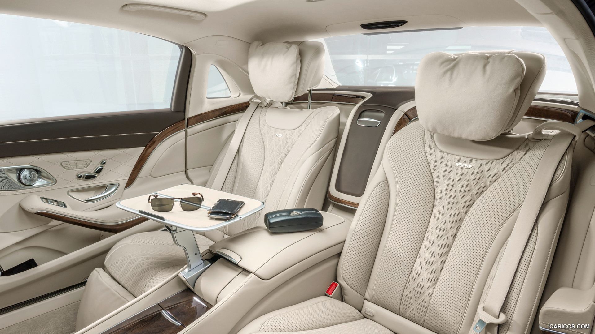 2016 Mercedes-Maybach S-Class S600 - Interior Rear Seats, #38 of 225