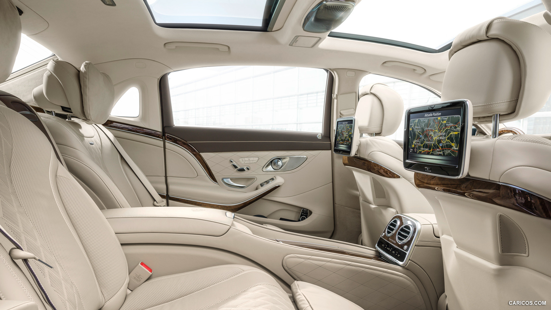 2016 Mercedes-Maybach S-Class S600 - Interior Rear Seats, #40 of 225