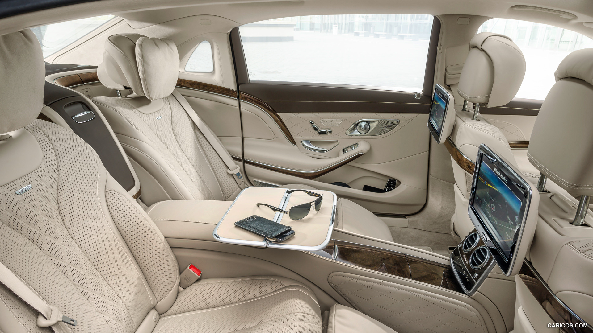 2016 Mercedes-Maybach S-Class S600 - Interior Rear Seats, #41 of 225