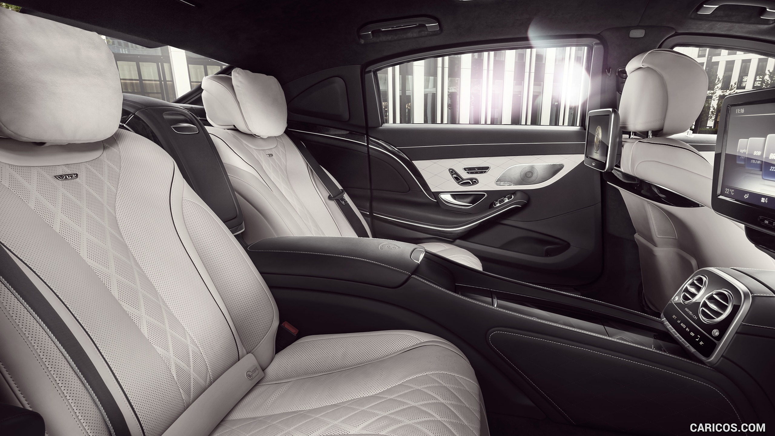 2016 Mercedes-Maybach S600 Guard - Interior, Rear Seats, #10 of 13