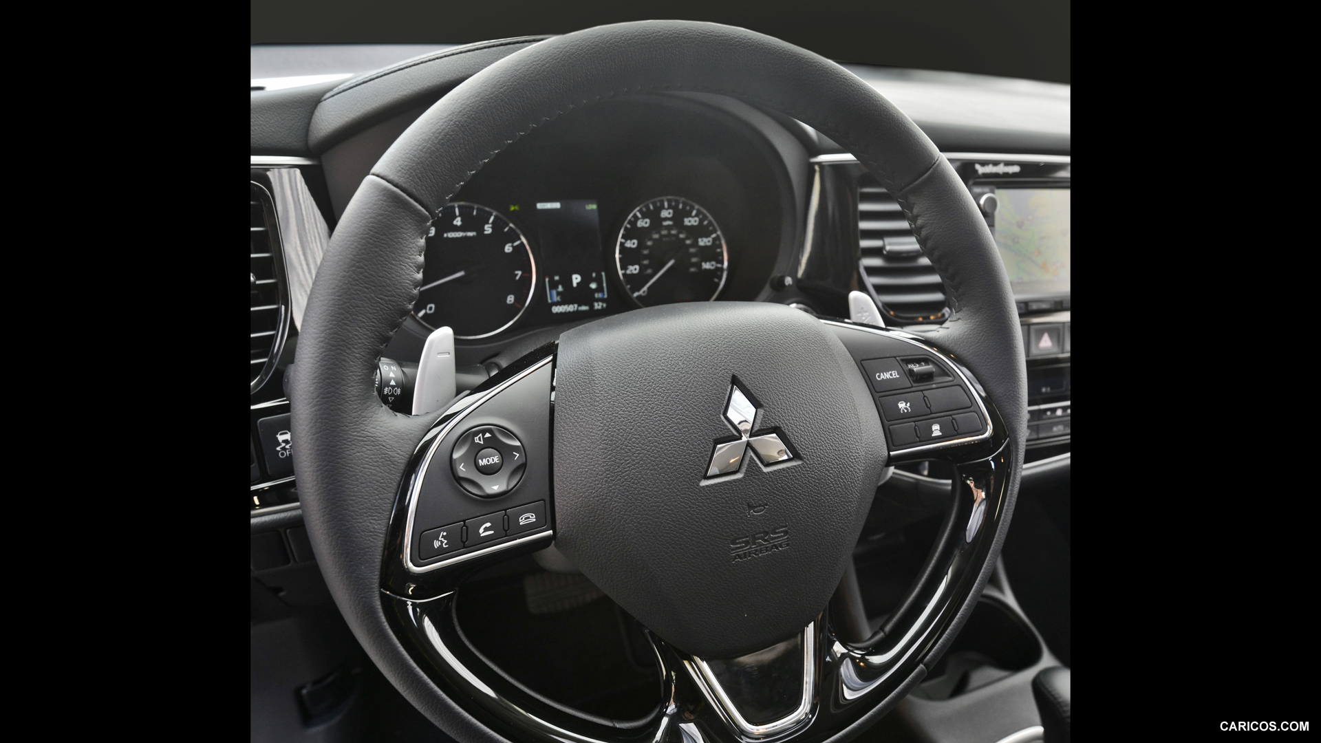 2016 Mitsubishi Outlander  - Interior Steering Wheel, #42 of 46