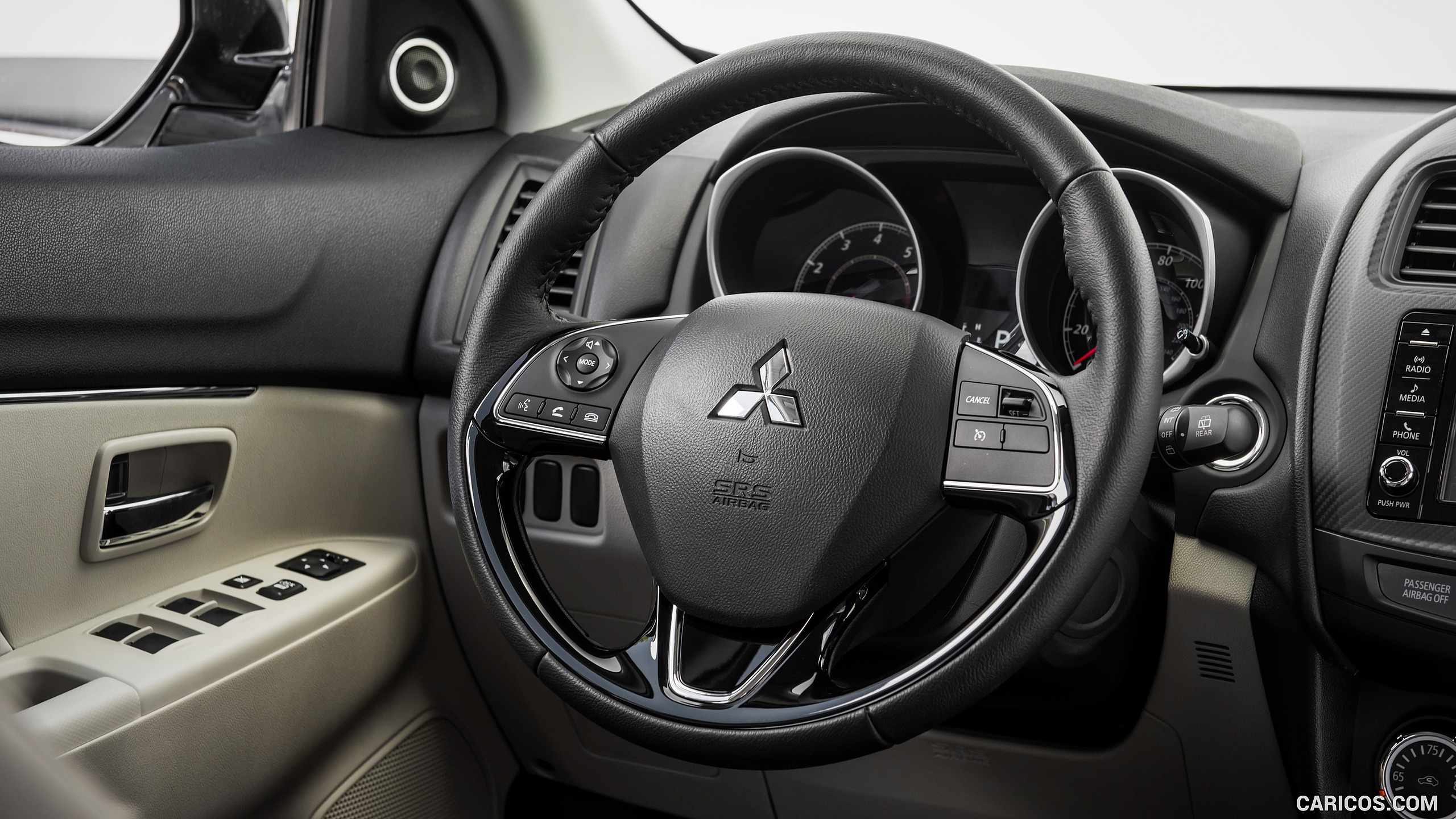 2016 Mitsubishi Outlander Sport SEL - Interior, Steering Wheel, #15 of 79