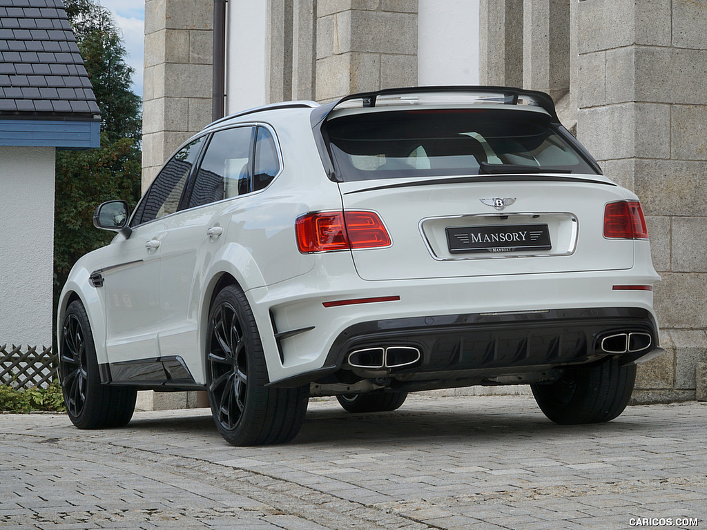 2017 MANSORY Bentley Bentayga - Rear Three-Quarter