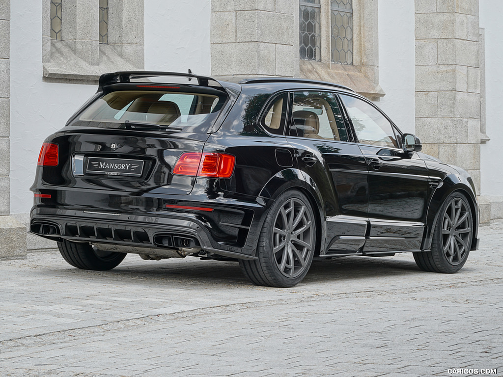 2017 MANSORY Bentley Bentayga - Rear Three-Quarter