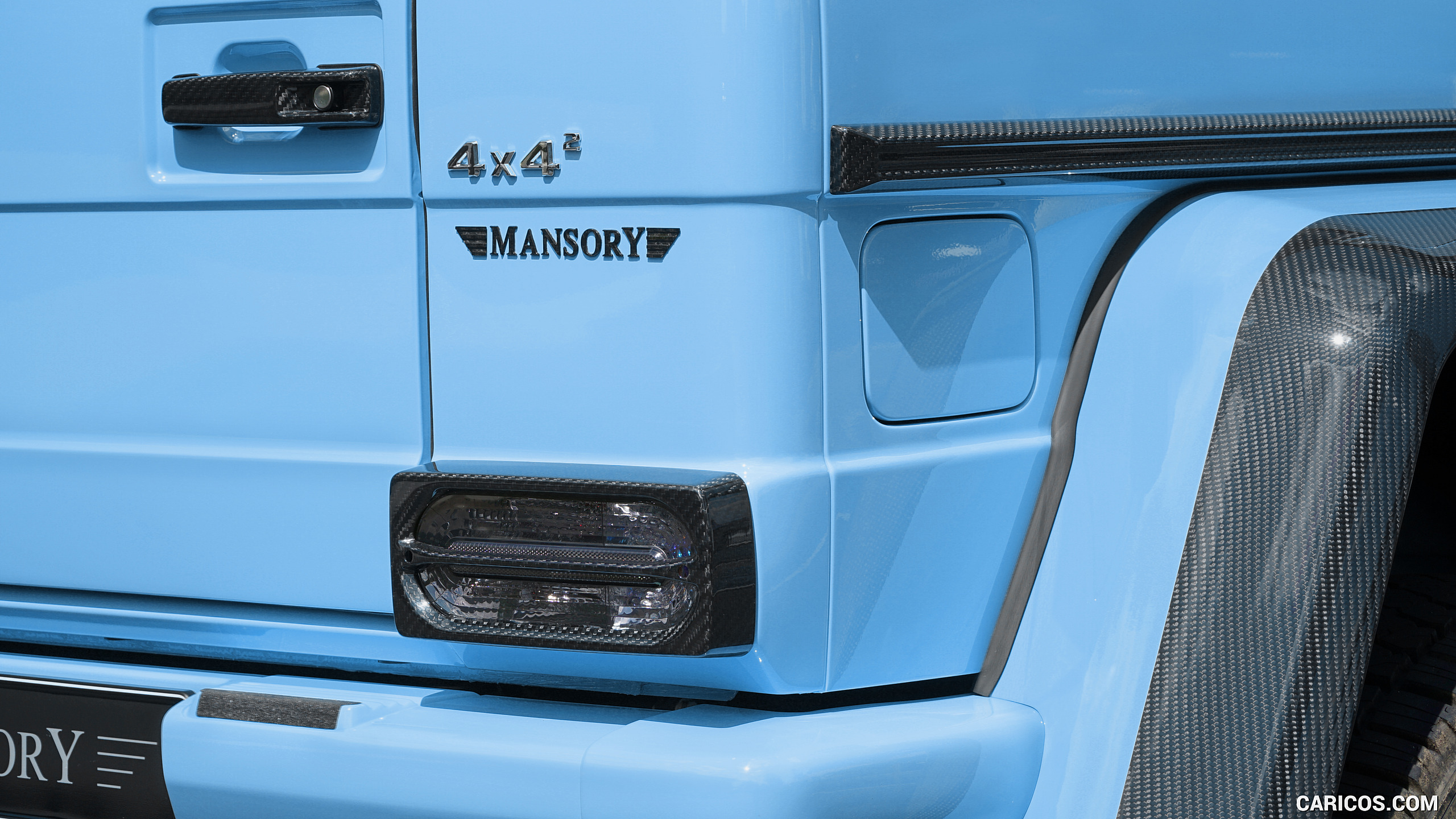 2017 MANSORY Mercedes-Benz G500 4x4² (Color: Sky Blue)                 - Detail, #4 of 8