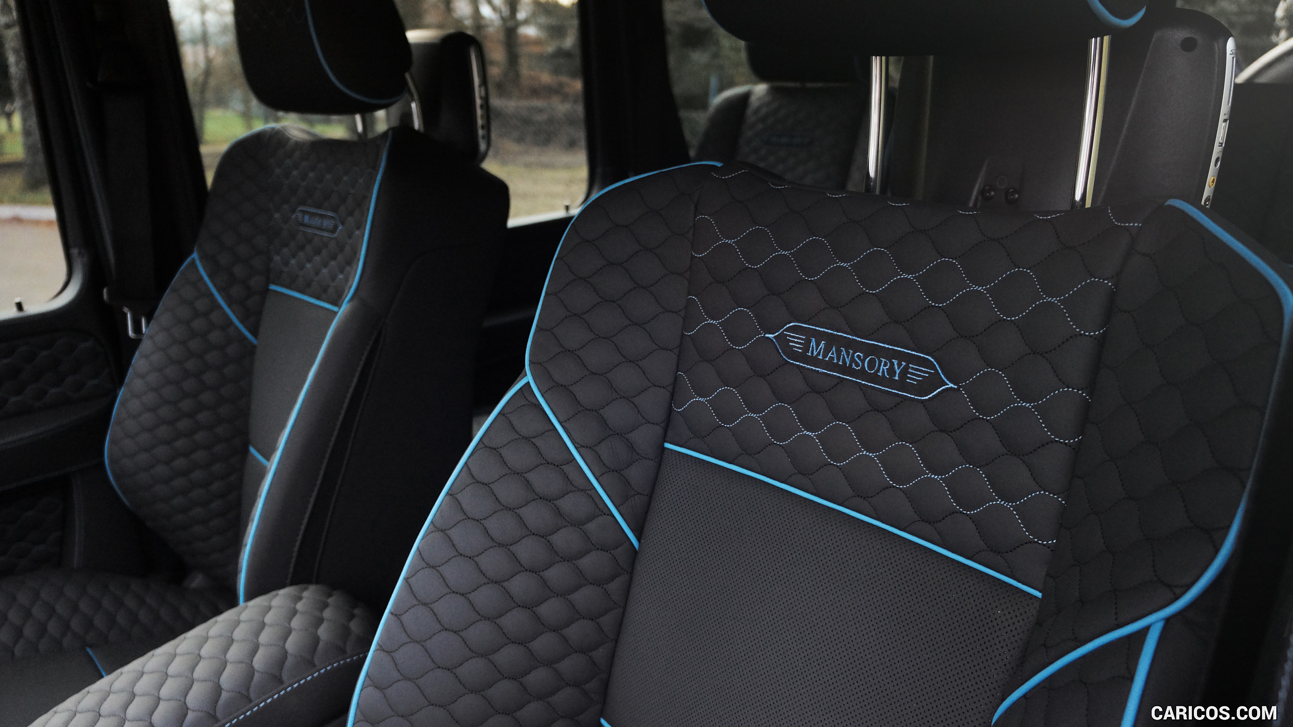 2017 MANSORY Mercedes-Benz G500 4x4² (Color: Sky Blue)                 - Interior, Rear Seats, #8 of 8