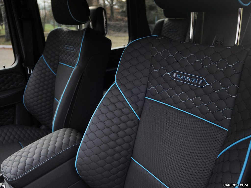 2017 MANSORY Mercedes-Benz G500 4x4² (Color: Sky Blue)                 - Interior, Rear Seats