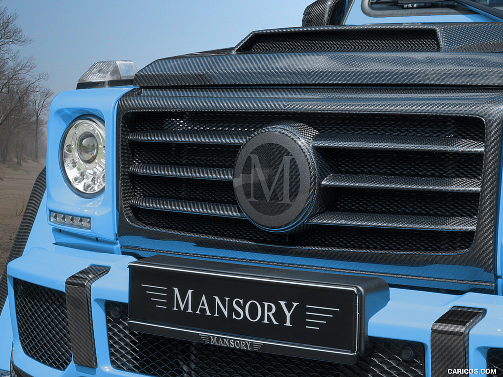 2017 MANSORY Mercedes-Benz G500 4x4² (Color: Sky Blue) - Grille