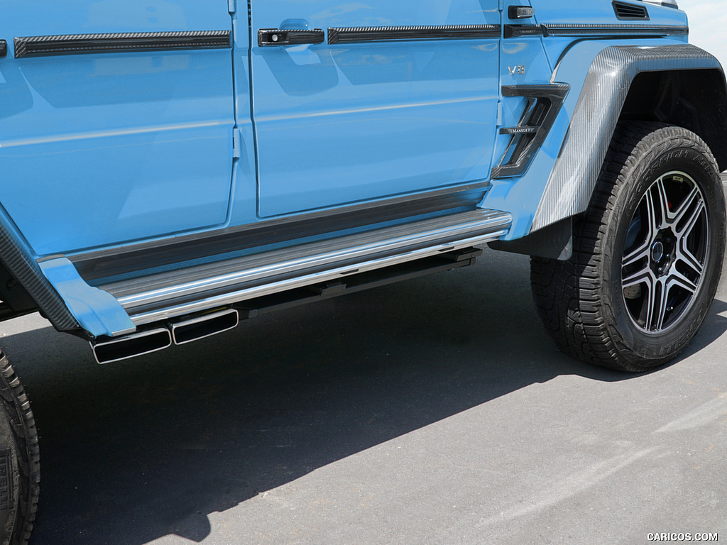 2017 MANSORY Mercedes-Benz G500 4x4² (Color: Sky Blue) - Running Boards