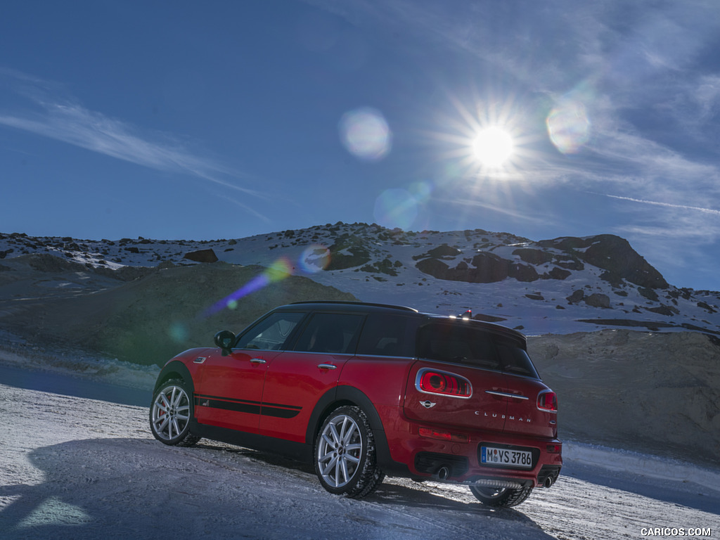 2017 MINI Clubman John Cooper Works in Snow - Rear Three-Quarter