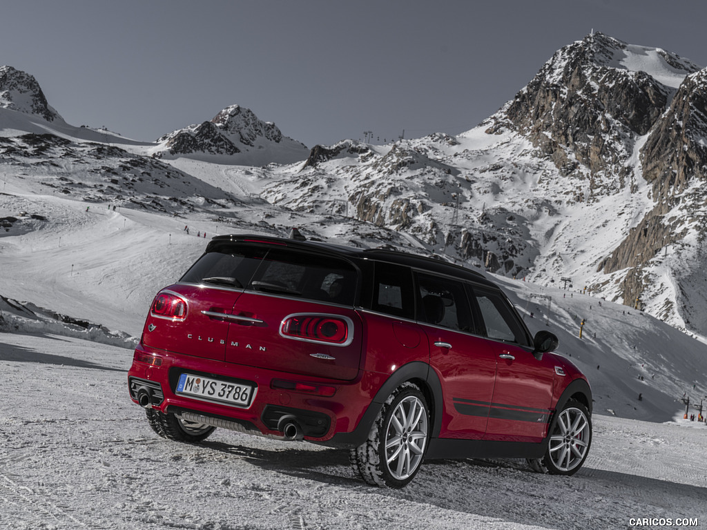 2017 MINI Clubman John Cooper Works in Snow - Rear Three-Quarter