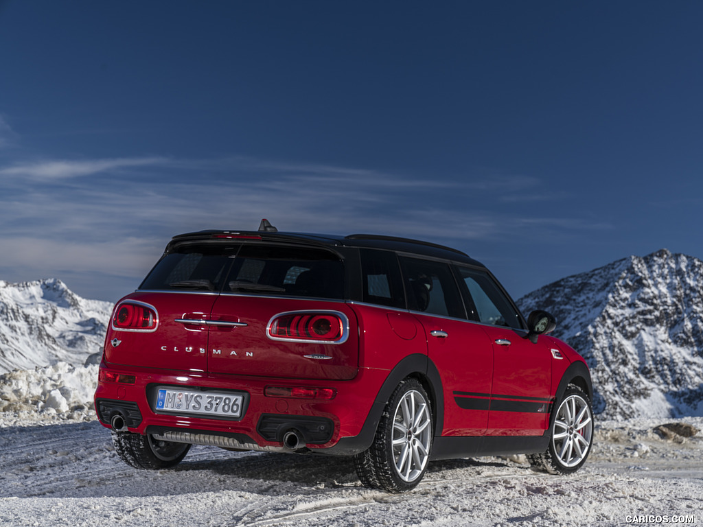 2017 MINI Clubman John Cooper Works in Snow - Rear Three-Quarter