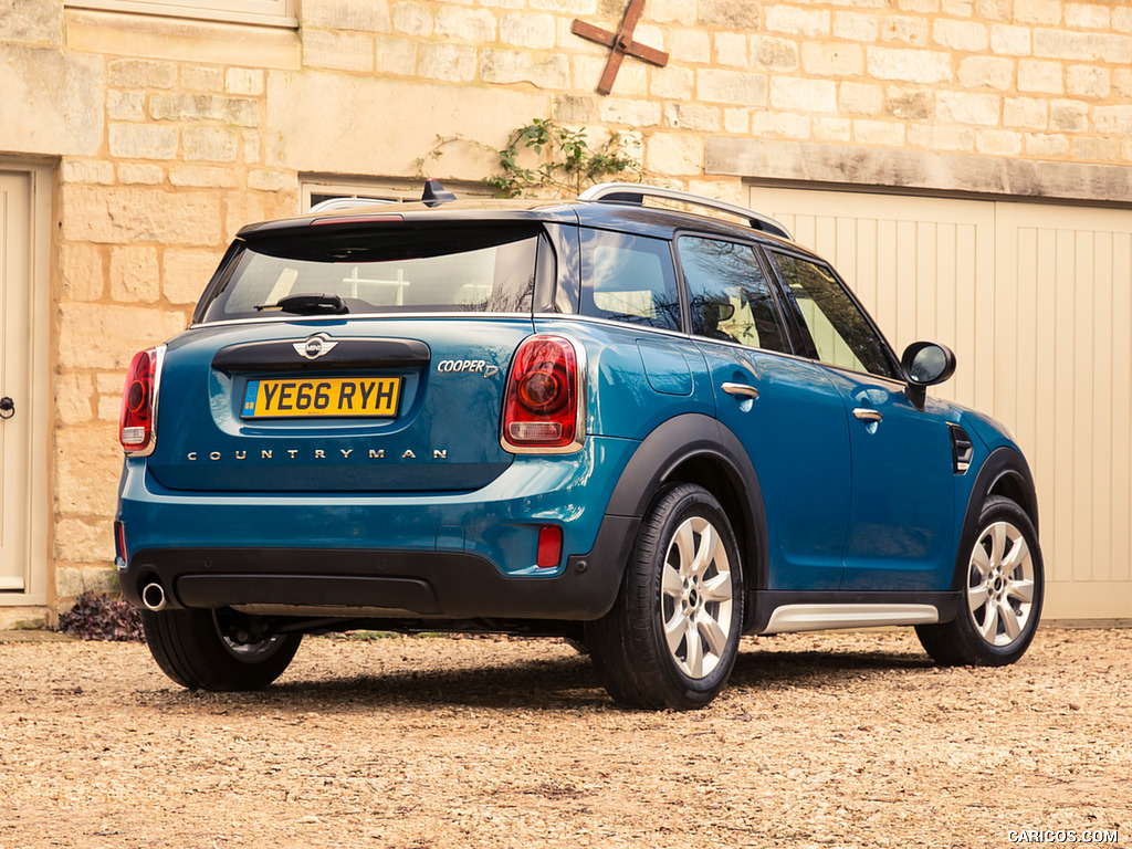 2017 MINI Cooper D Countryman (UK-Spec) - Rear Three-Quarter