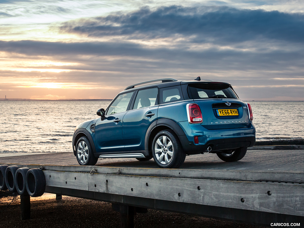 2017 MINI Cooper D Countryman (UK-Spec) - Rear Three-Quarter