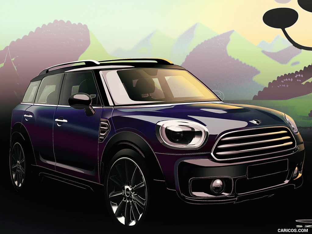 2017 MINI Cooper S Countryman ALL4 - Design Sketch