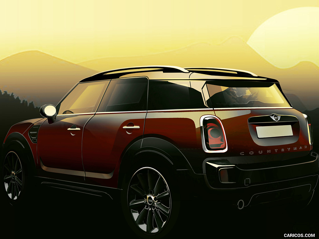 2017 MINI Cooper S Countryman ALL4 - Design Sketch