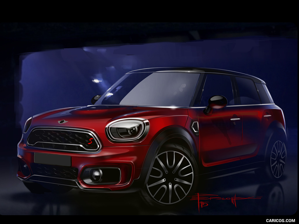 2017 MINI Cooper S Countryman ALL4 - Design Sketch