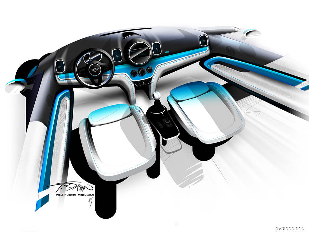 2017 MINI Cooper S Countryman ALL4 - Design Sketch