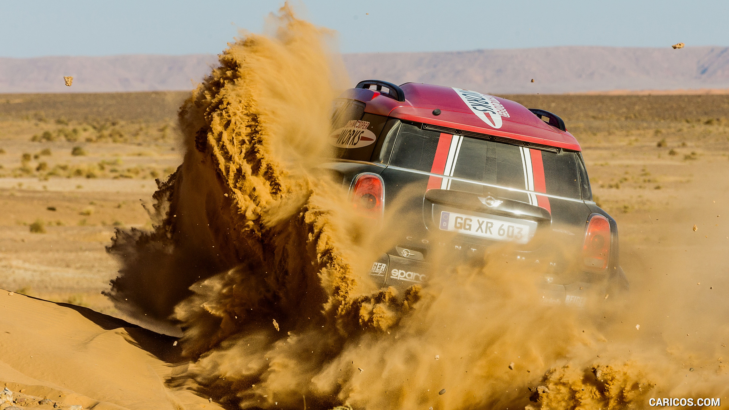2017 MINI Countryman John Cooper Works Rally - In a Desert - Rear, #9 of 58