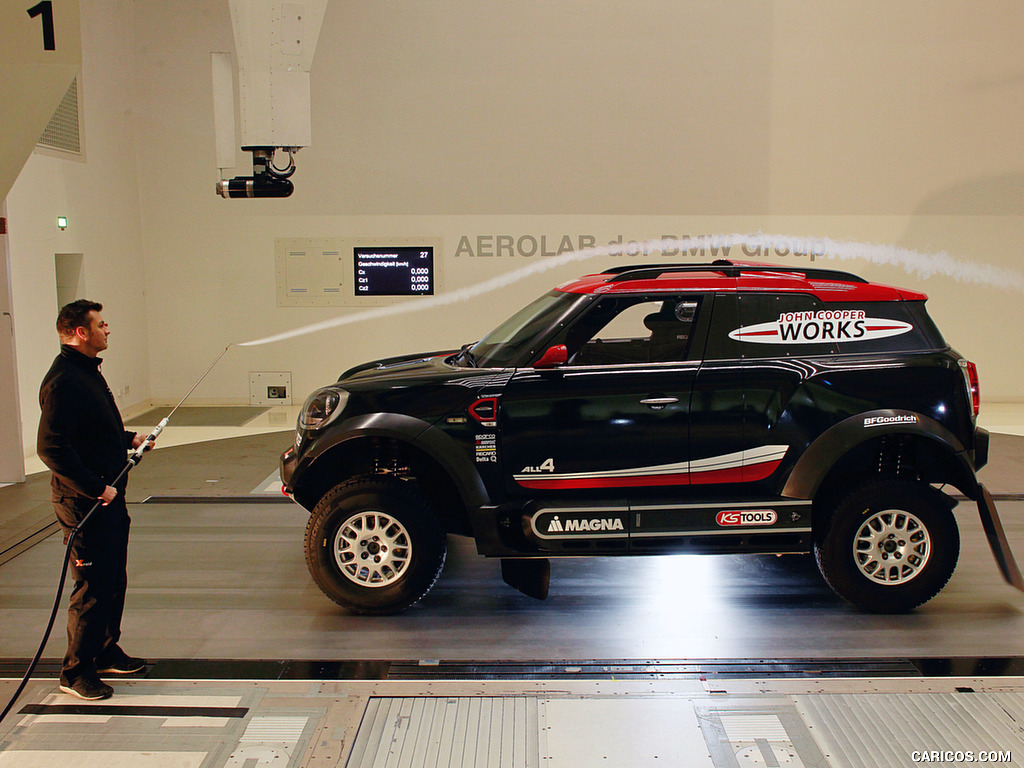 2017 MINI Countryman John Cooper Works Rally - In a Wind Tunnel