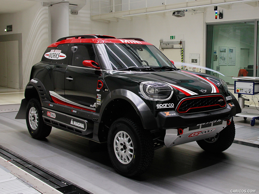 2017 MINI Countryman John Cooper Works Rally - In a Wind Tunnel