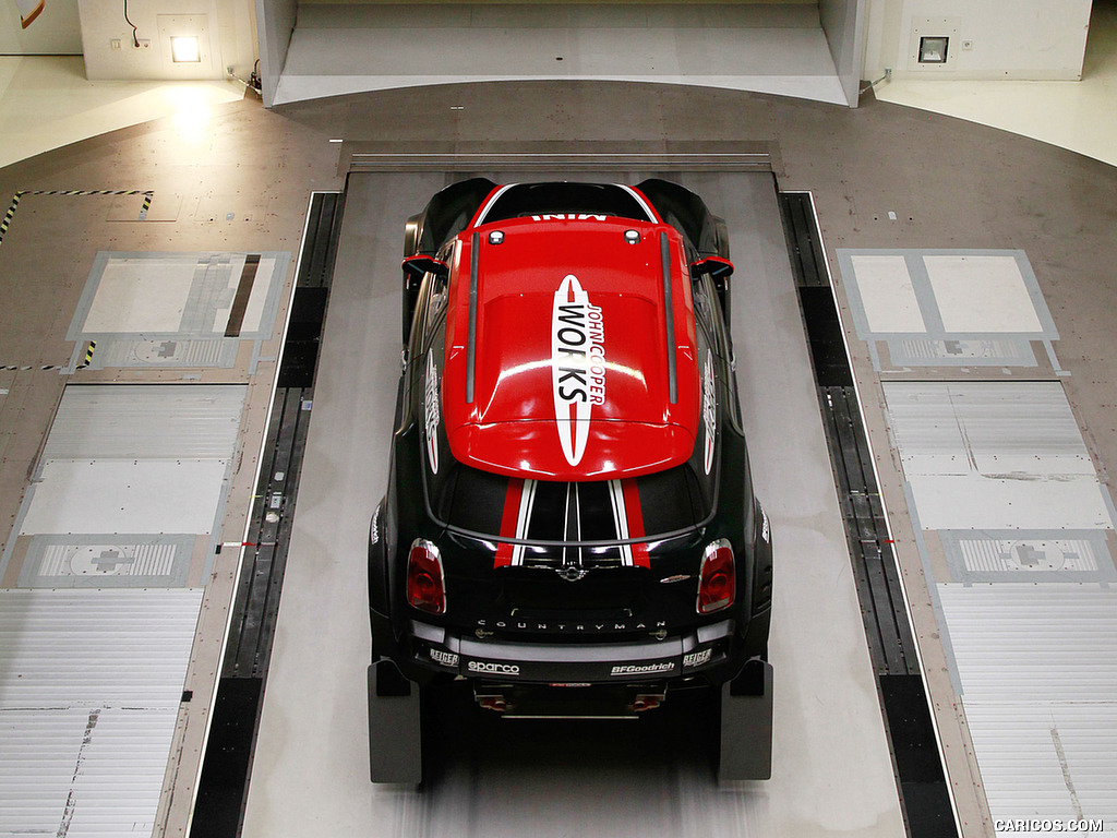 2017 MINI Countryman John Cooper Works Rally - In a Wind Tunnel