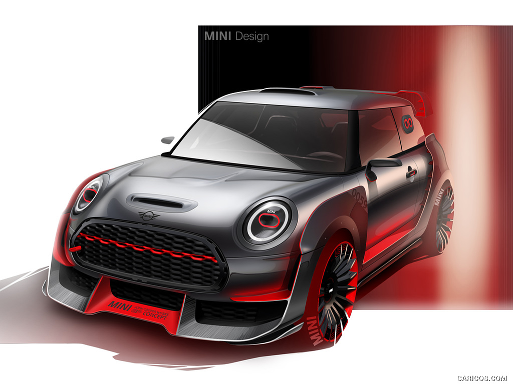 2017 MINI John Cooper Works GP Concept - Design Sketch