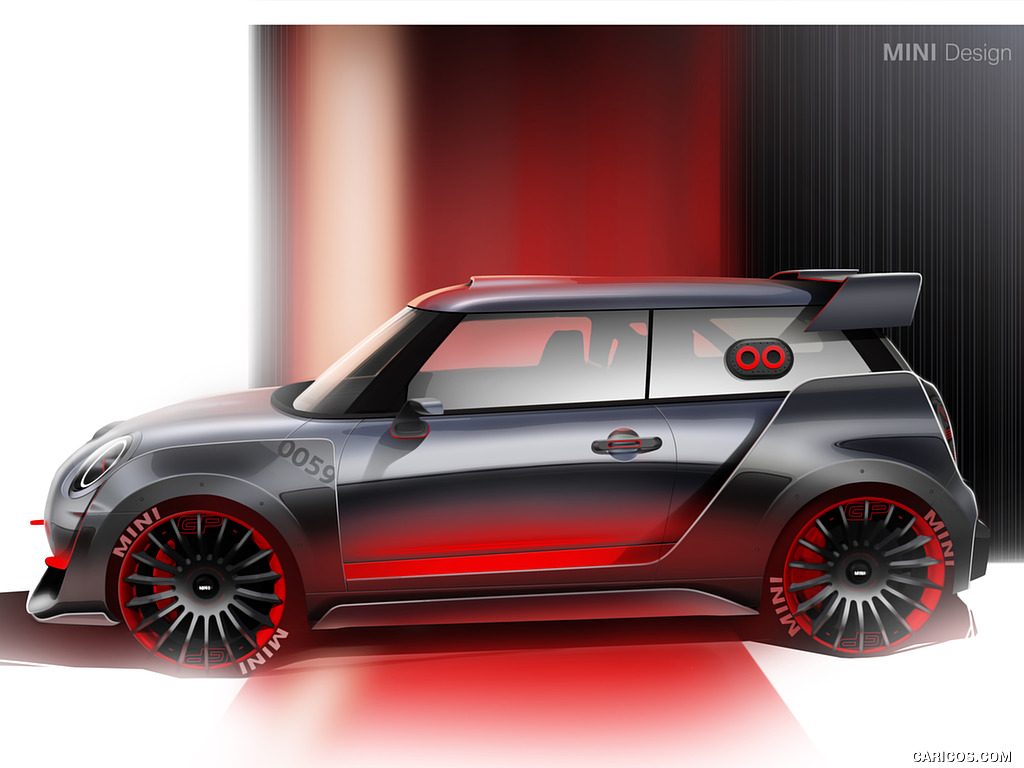 2017 MINI John Cooper Works GP Concept - Design Sketch