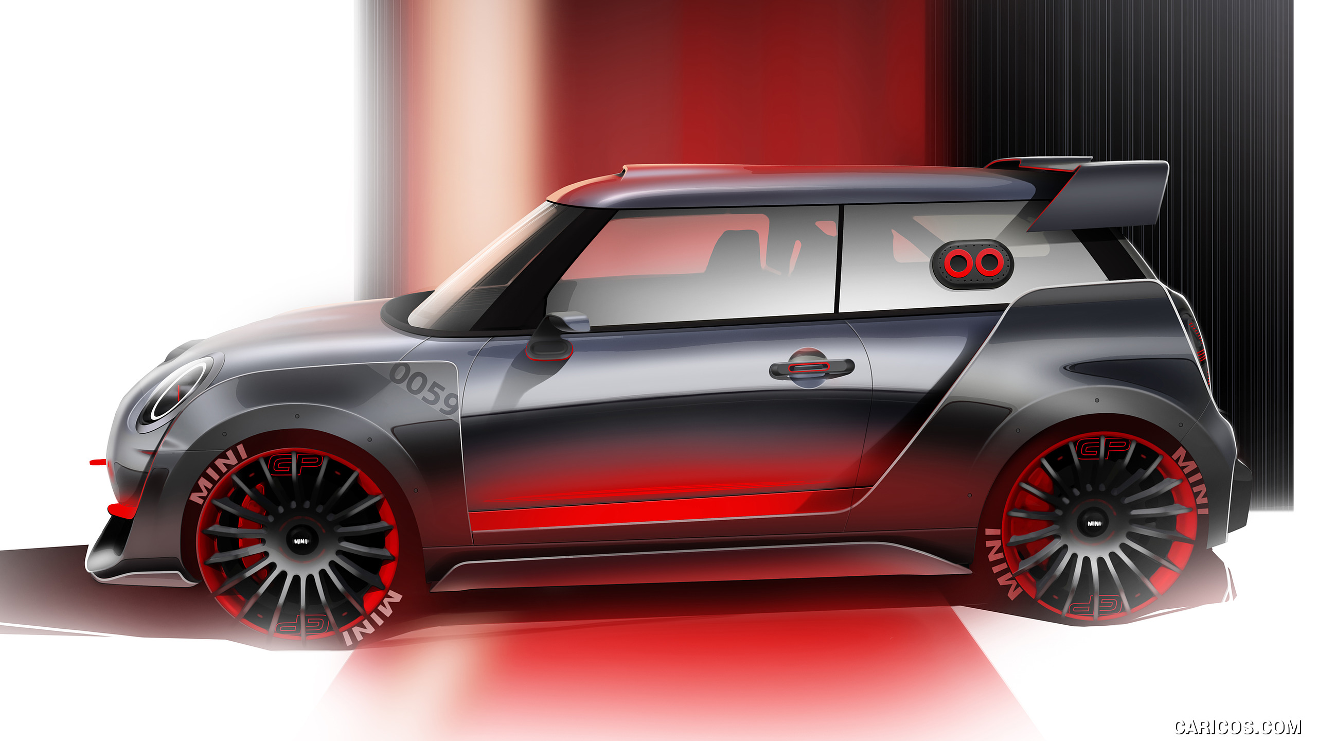 2017 MINI John Cooper Works GP Concept - Design Sketch, #29 of 47