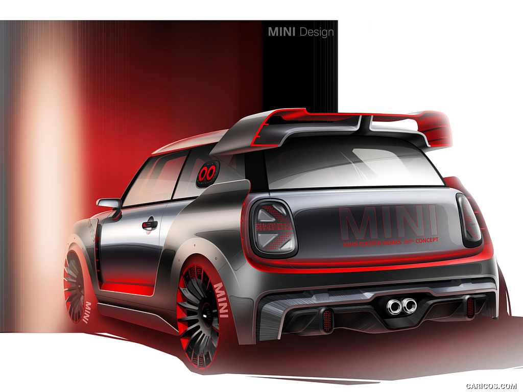 2017 MINI John Cooper Works GP Concept - Design Sketch