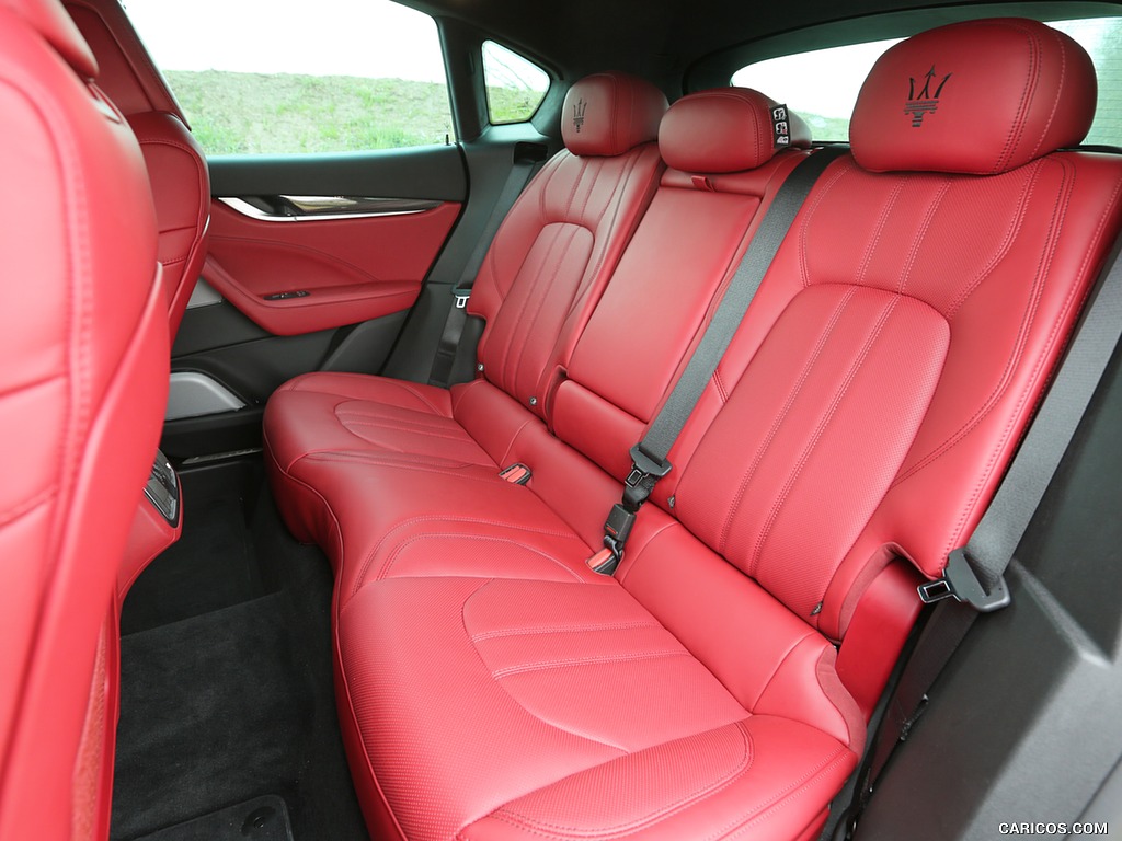 2017 Maserati Levante SUV - Interior, Rear Seats