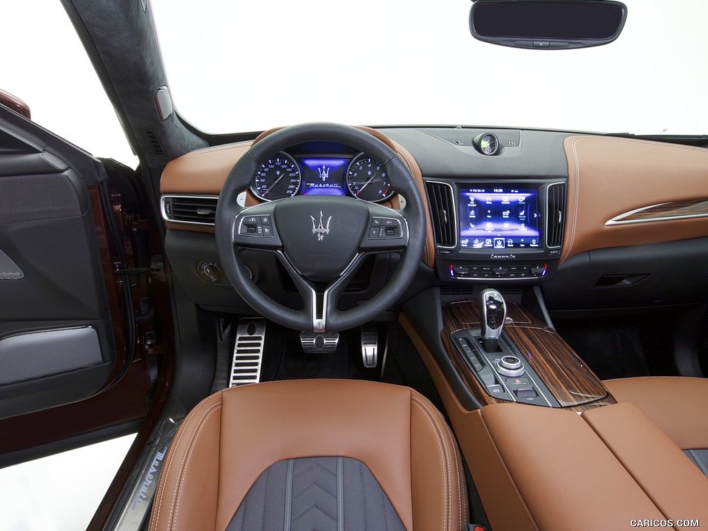 2017 Maserati Levante SUV Ermenegildo Zegna Edition - Interior, Cockpit