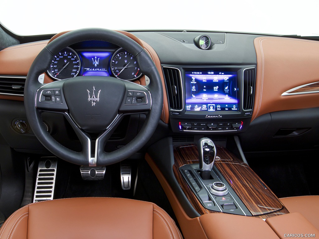 2017 Maserati Levante SUV Ermenegildo Zegna Edition - Interior, Cockpit