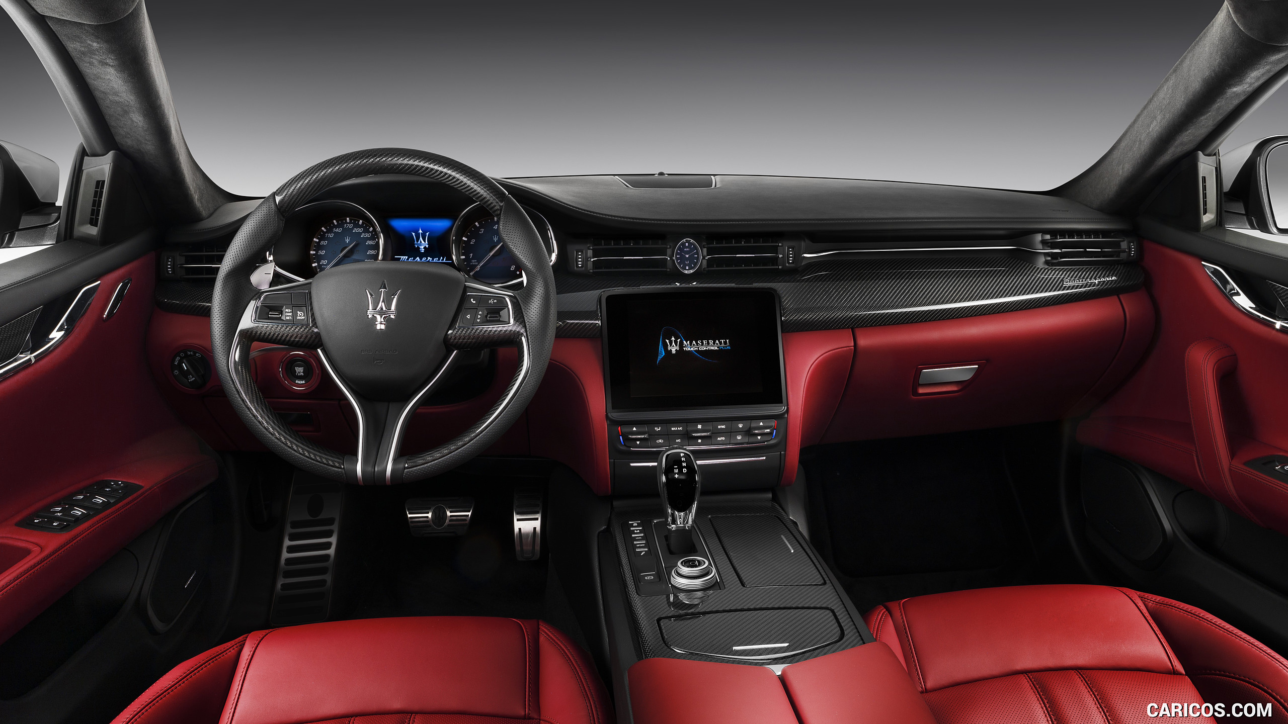 2017 Maserati Quattroporte GTS GranSport - Interior, Cockpit, #4 of 80