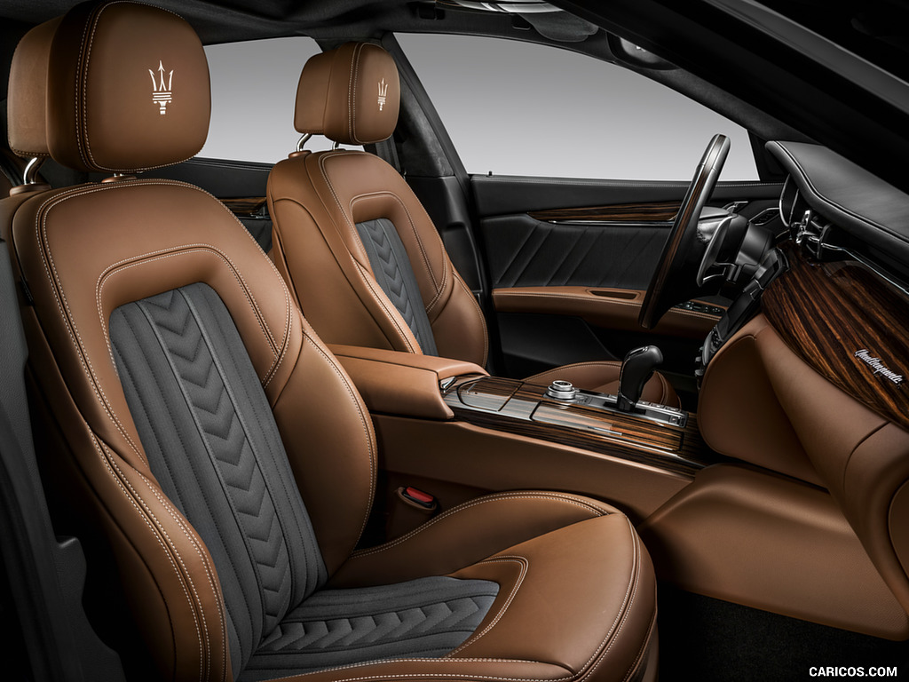 2017 Maserati Quattroporte S Q4 GranLusso Zegna Edition - Interior, Front Seats