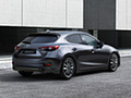 2017 Mazda 3 5-Door Hatchback (Color: Machine Grey) - Rear Three-Quarter