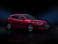 2017 Mazda 3 5-Door Hatchback (Color: Soul Red) - Front Three-Quarter