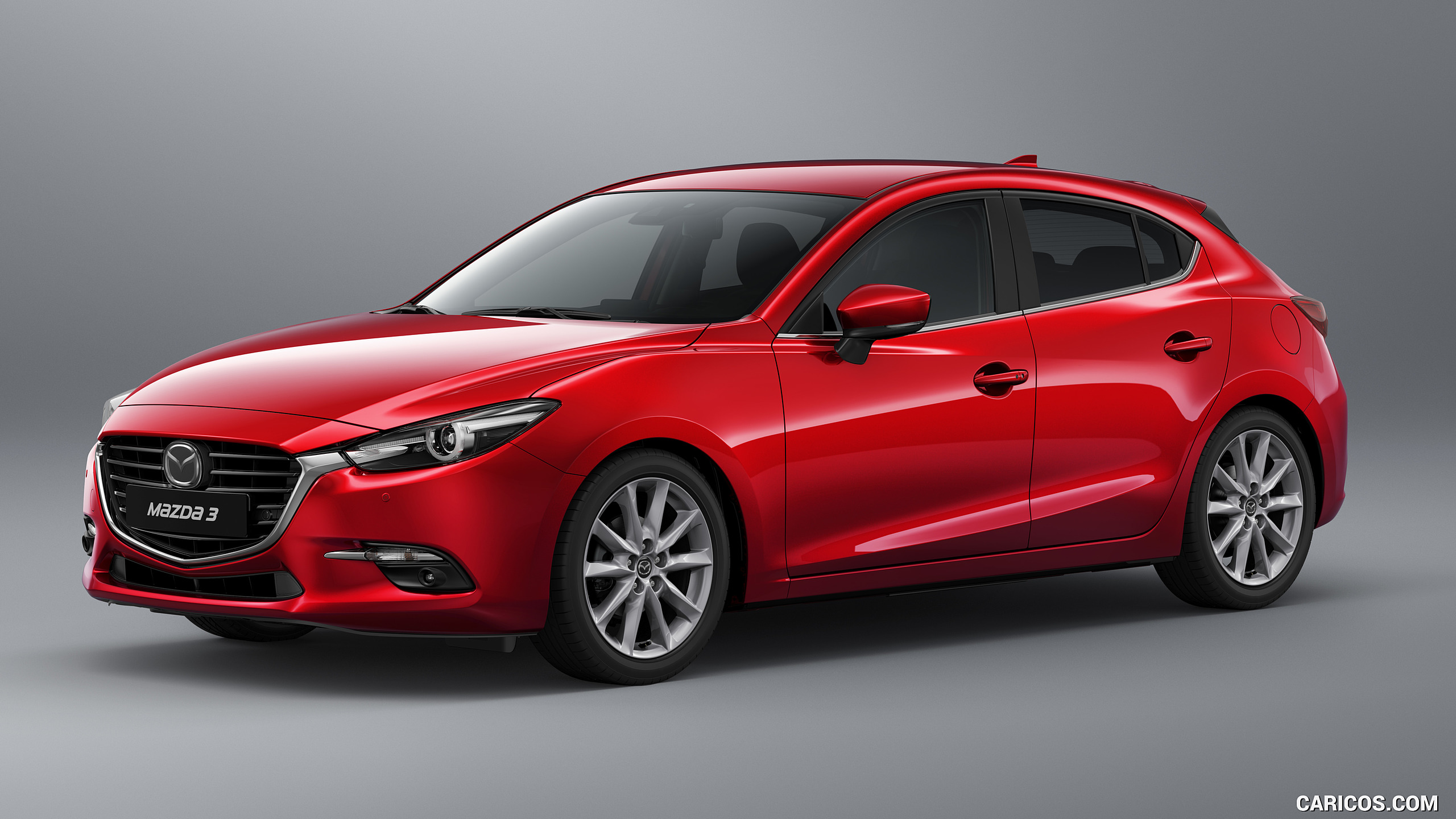 2017 Mazda 3 5-Door Hatchback - Front Three-Quarter, #11 of 19