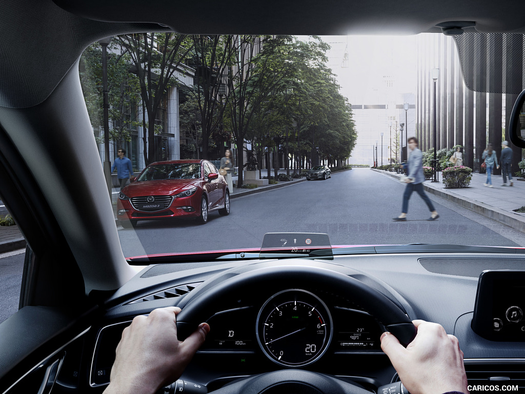 2017 Mazda 3 5-Door Hatchback - Interior, Head-Up Display